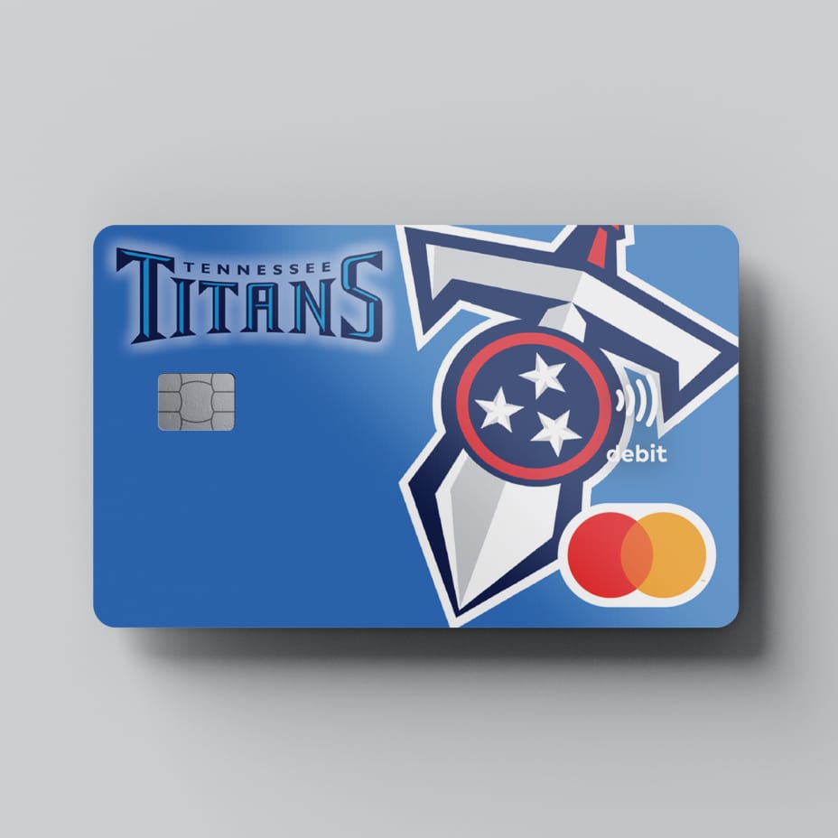 Tennessee Titans debit card