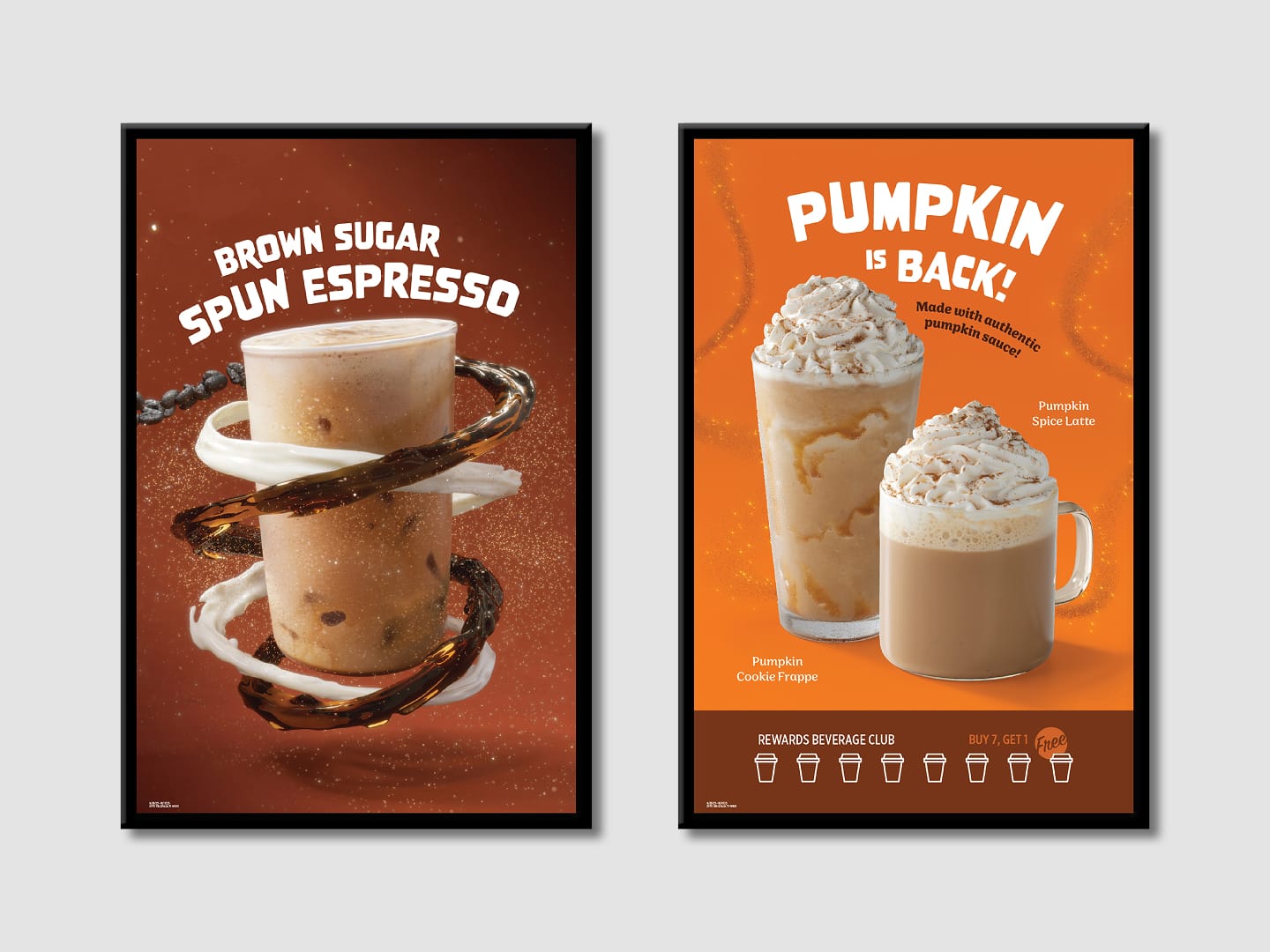 White Bison fall promo posters