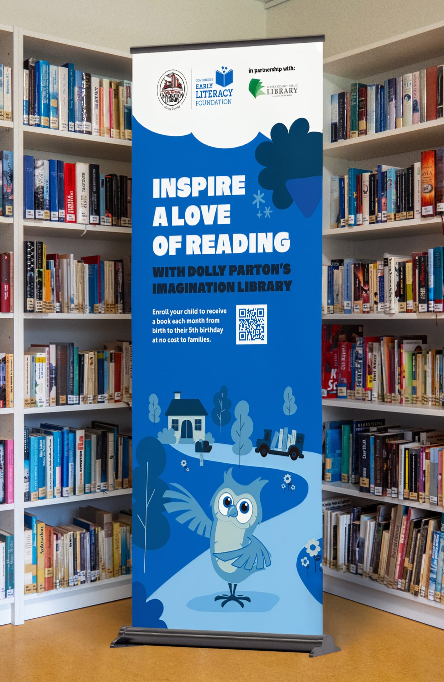 Governor's Early Literacy Foundation banner