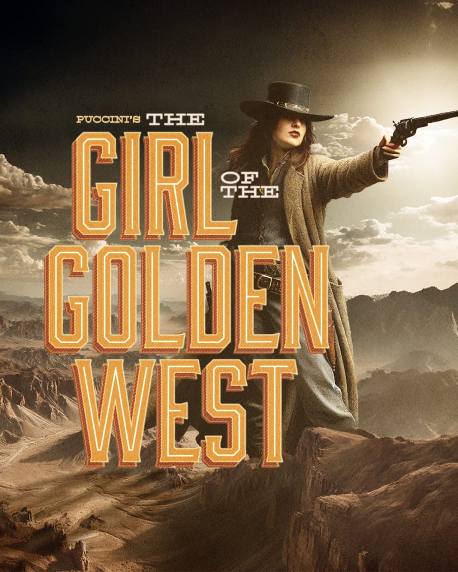 promotional poster for Nashville Opera's The Girl of the Golden West